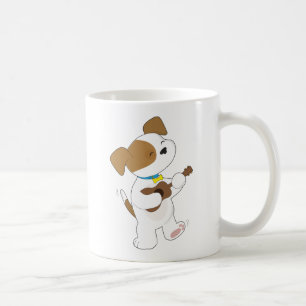 Niedlicher WelpeUkulele Kaffeetasse
