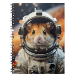 Niedlicher Weltraumamster Notizblock