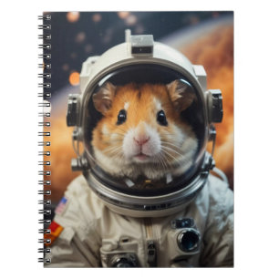 Niedlicher Weltraumamster Notizblock