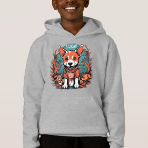 Niedlicher Weltraumhund Welpenwelpen-T - Shirt