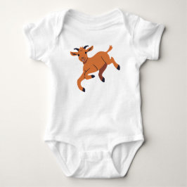 Niedlicher Wertvoller Sprungziegenkid Baby Strampler