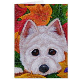 Niedlicher Westie Hundewesthochland-Terrier