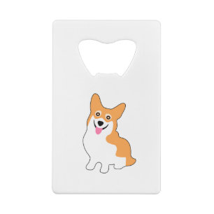 Niedlicher WestPembrokecorgi-Welpe Geldkarten Flaschenöffner