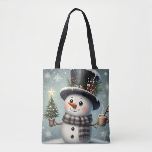 Niedlicher Whimisky Weihnachten/Winterschneemann Tasche
