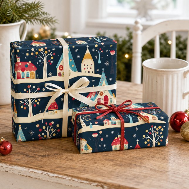 Niedlicher Whimsical Fun & Festivals Geschenkpapier (Von Creator hochgeladen)