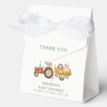 Niedlicher Whimsical Igel Farm Traktor Babydusche