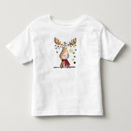 Niedlicher Whimsischer Weihnachtsschlamm Kleinkind T-shirt