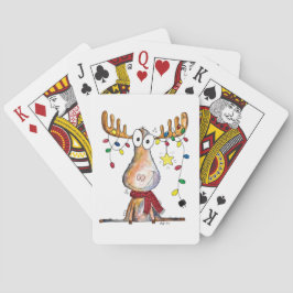 Niedlicher Whimsischer Weihnachtsschlamm Spielkarten