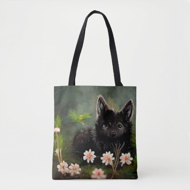Niedlicher Wildtiertosack Tasche (Vorderseite)