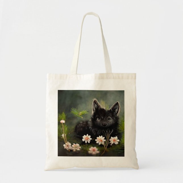 Niedlicher Wildtiertosack Tragetasche (Vorne)