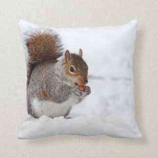 Niedlicher Winter Landschaftlicher Wurfkissen Kissen