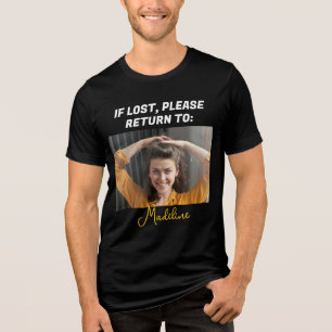 Niedlicher Witz, wenn Sie verloren haben, kehren S Tri-Blend Shirt