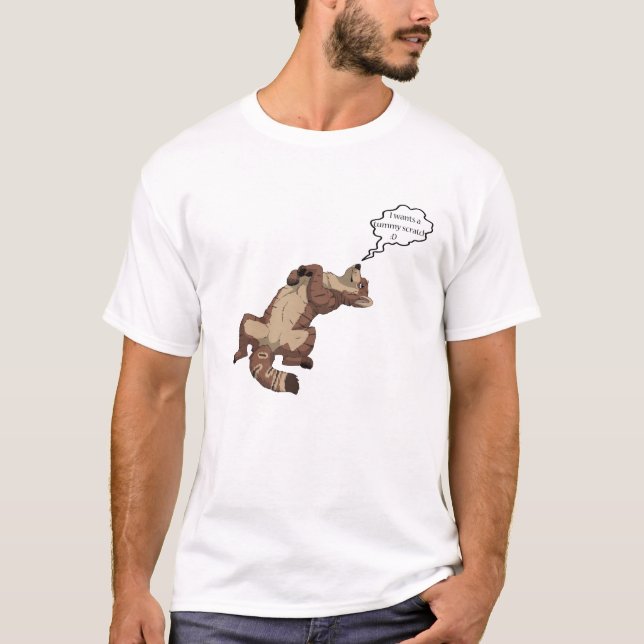 niedlicher Wolf T - Shirt (Vorderseite)