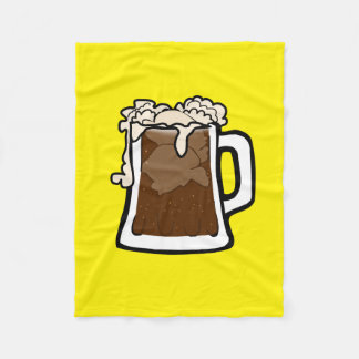 Niedlicher Wurzel-Bier-Floss-Kinder Fleecedecke