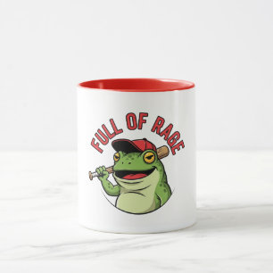 Niedlicher wütender Frosch Tasse