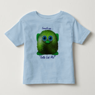 Niedlicher Wuzzy Hintern Kinder liebenswerter Buch Kleinkind T-shirt