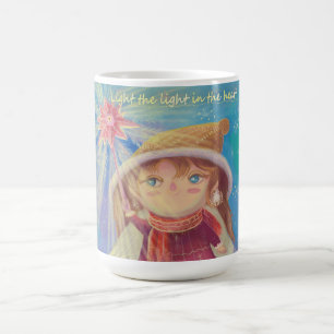 Niedlicher Xmas-Engel Kaffeetasse