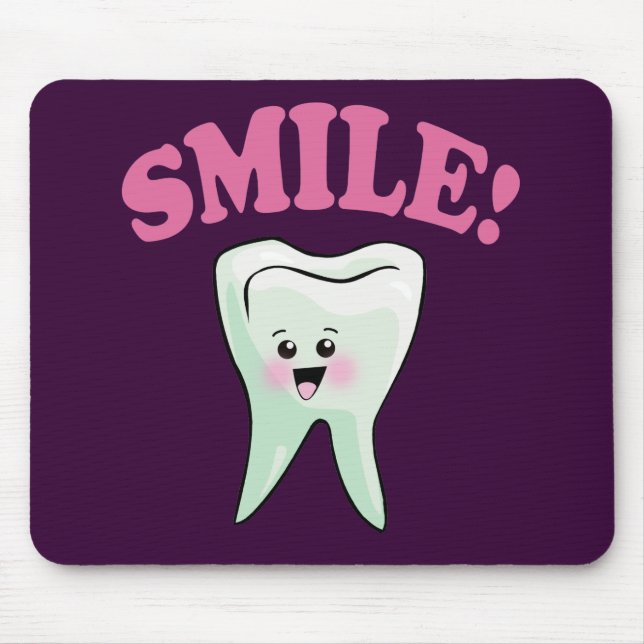 Niedlicher Zahnarzthelfer Mousepad (Vorne)