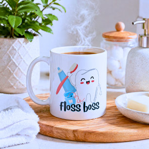 Niedlicher Zahnflossenbock Kaffeetasse