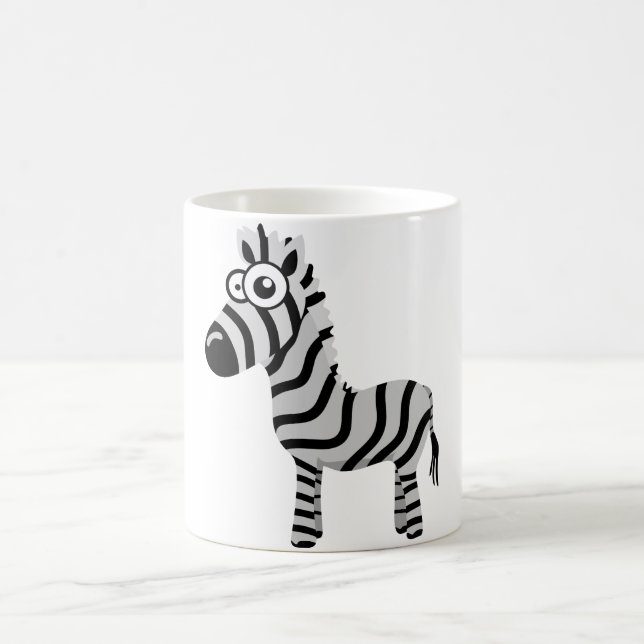 Niedlicher Zebra Kaffeetasse (Mittel)
