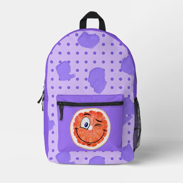 NIEDLICHER ZEIT & ME Rucksack! Druckknopfbeutel Bedruckter Rucksack (Vorderseite)