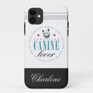 Niedlicher zertifizierter Canine-Lover: Geben Sie Case-Mate iPhone Hülle