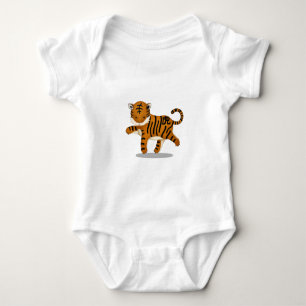 Niedlicher Zodiac Tiger Baby Strampler