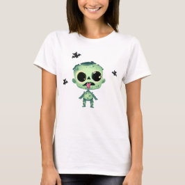 Niedlicher Zombie Halloween T - Shirt