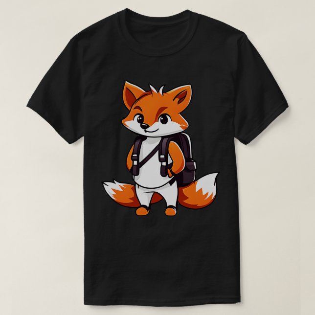 Niedlicher Zwergfuchs T-Shirt (Design vorne)