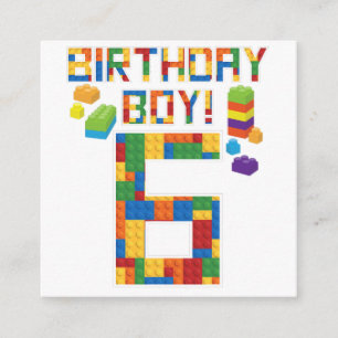 Niedliches 6. Geburtstagsgeschenk 6 Jahre Altes Ge Begleitkarte