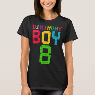 Niedliches 8. Geburtstagsgeschenk 8 Jahre Altes Ge T-Shirt