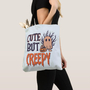 Niedliches aber grauenhaftes Ghost Halloween Tasche