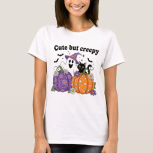 Niedliches, aber gruseliges Halloween-Ghost- und C T-Shirt
