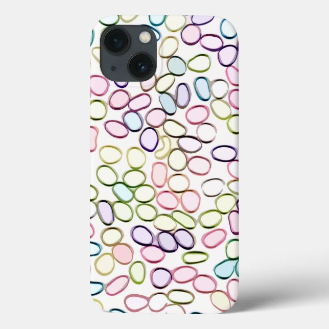 Niedliches Abstraktes Muster Cool Case-Mate iPhone Hülle (Rückseite)
