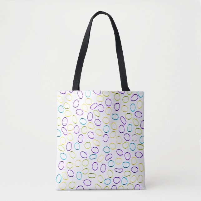 Niedliches Abstraktes Muster Tasche (Vorderseite)