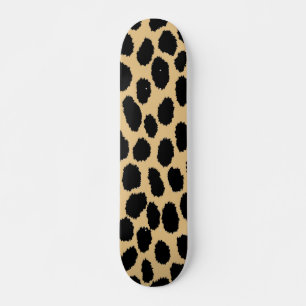 Niedliches afrikanisches Wildlife Cheetah Animal P Skateboard