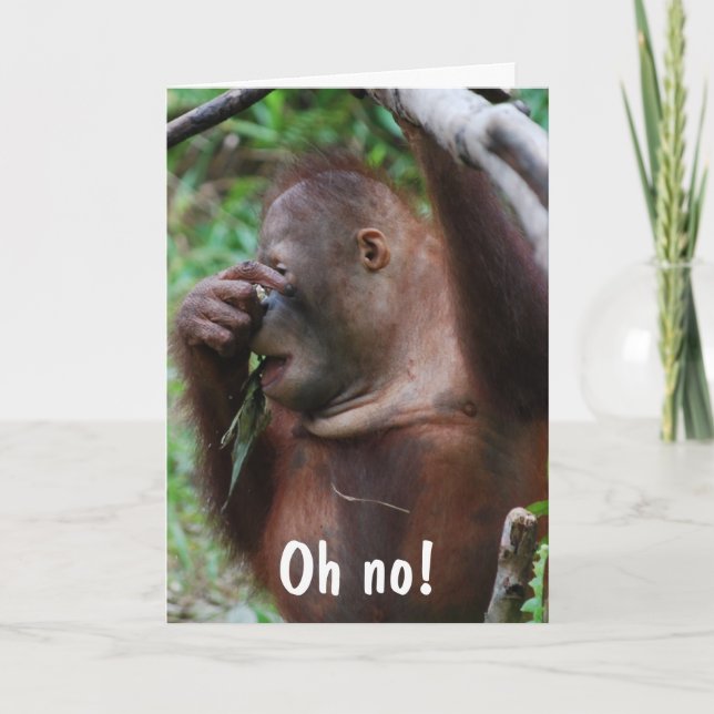 Niedliches Alter Geburtstag für Freunde Karte (Vorderseite)