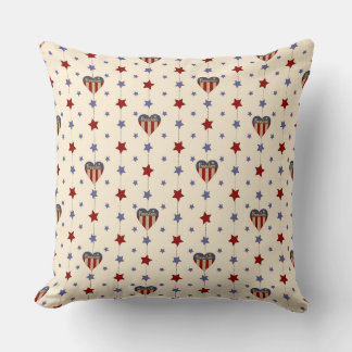 Niedliches Americana Throw Kissen