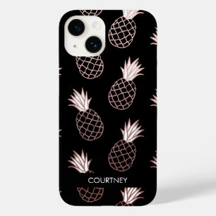 Niedliches Ananas-Muster Case-Mate iPhone 14 Hülle