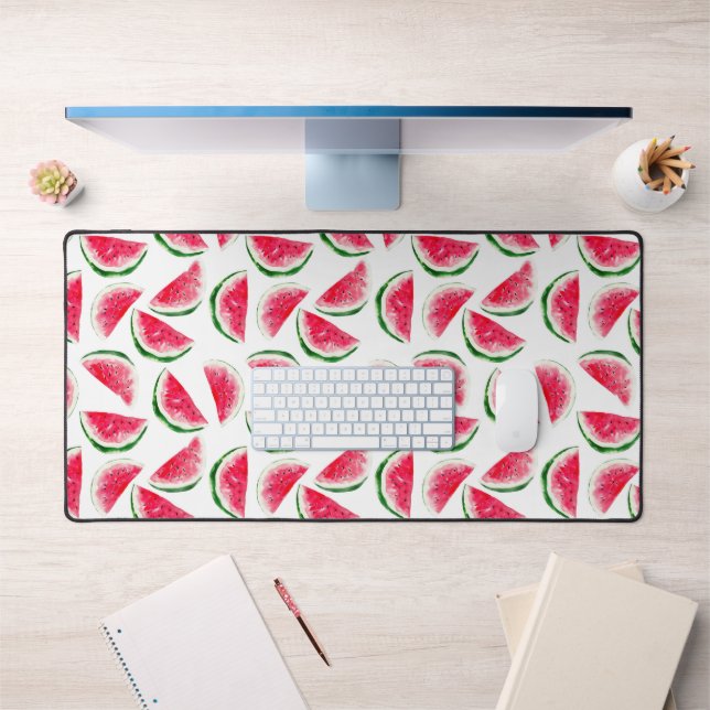 Niedliches Ananas- und Wassermelonmuster Schreibtischunterlage (Büro 1)