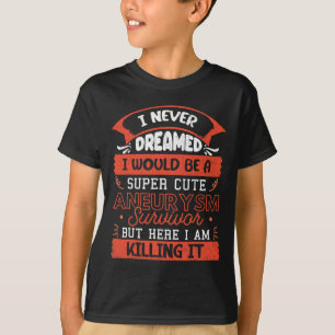 Niedliches Aneurysma Survivor Gehirnbewusstsein Op T-Shirt