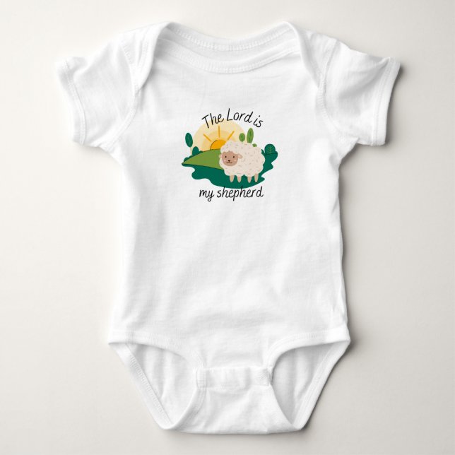 Niedliches Angebot für Schafbiegen Baby Strampler (Vorderseite)
