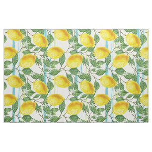 Niedliches Angesagtes tropisches Sommerlemon-Fruch Stoff