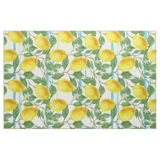 Niedliches Angesagtes tropisches Sommerlemon-Fruch Stoff