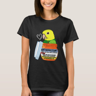 Niedliches Antidepressivum Papagei I T-Shirt
