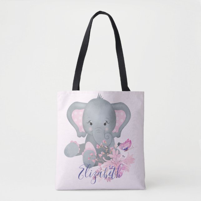 Niedliches Aquarellbaby Tasche (Vorderseite)