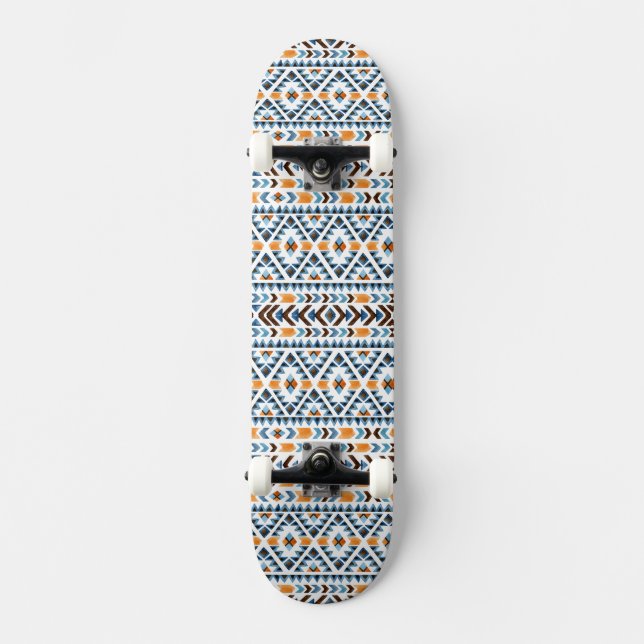 Niedliches Aquarellmuster Skateboard (Vorderseite)