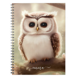 Niedliches Aquarellpapier mit Namen Notizblock
