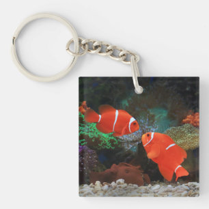 Niedliches Aquarium Schlüsselanhänger