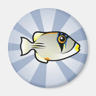 Niedliches arabisches Picassofish Magnet